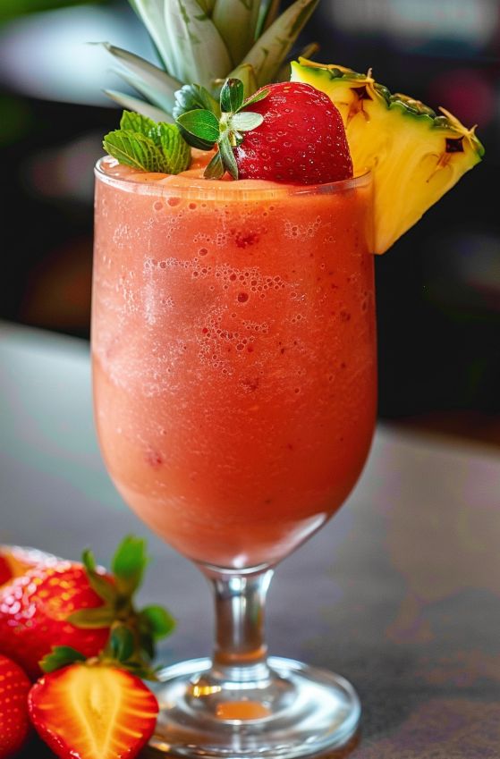 Strawberry Pina colada